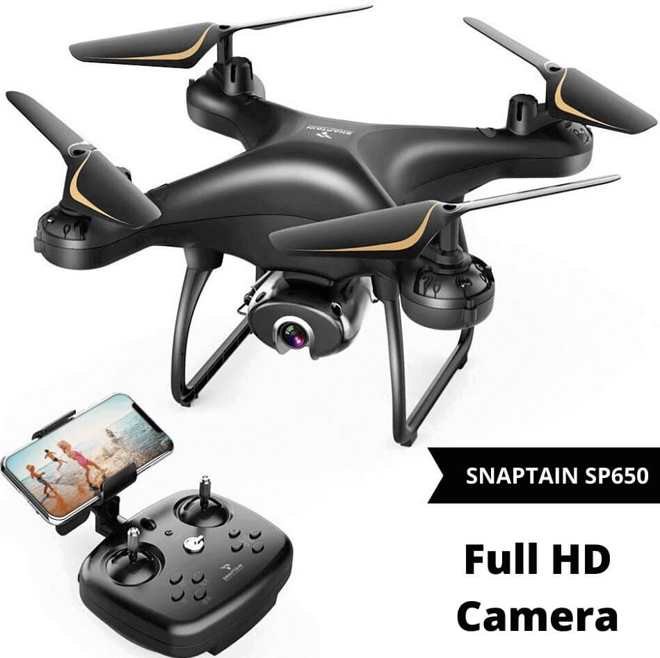 Snaptain Sp650 drone is best quadcopter under 100